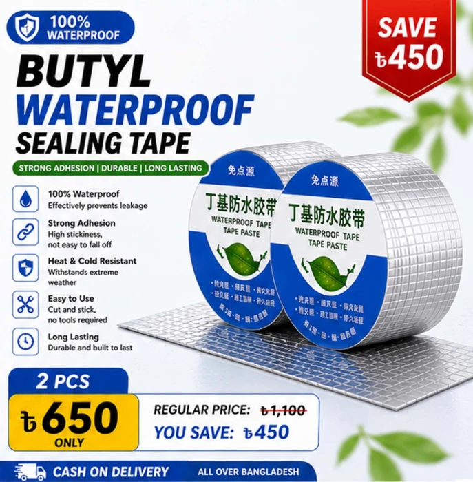 02 Pcs - Flex Waterproof Butyl Tape